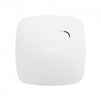 AJAX Беспроводной Пожарный датчик с сенсором температуры FireProtect white