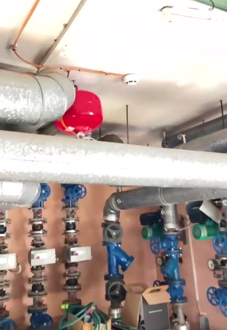 Instalare sistem antiincendiu la cheie în cazangeria unui bloc de locuit din Chișinău Instalare sistem antiincendiu la cheie în cazangeria unui bloc de locuit din Chișinău