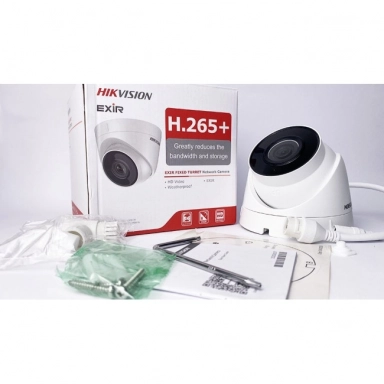 Hikvision IP Камера видеонаблюдения DS-2CD1323G0-IUF (DOME 2MPX 2.8MM)