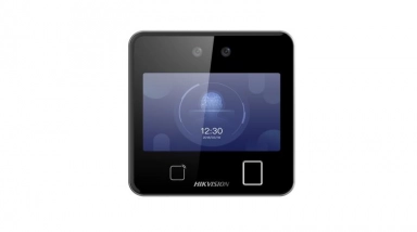 Hikvision DS-K1T642MFW Acces biometric multifactorial și terminal de prezență bazat pe recunoașterea facială cu învățare profundă