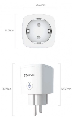 Умная розетка EZVIZ CS-T30-10A-EU