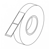 Label RF NT2350/White/4.000 per roll (1000 этикеток)