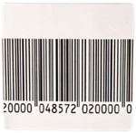 Eticheta RF 40*40 (1000 etich/rola) alba, cod de bare