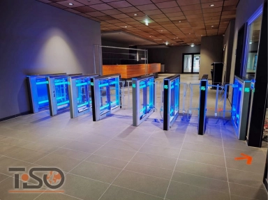 Turnichete Speed gates Tiso SWEEPER S-2-BM