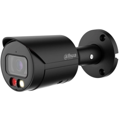 Камера видеонаблюдения Dahua DH-IPC-HFW2449S-SA-LED-0280B-S2 Black Full-color 4MP