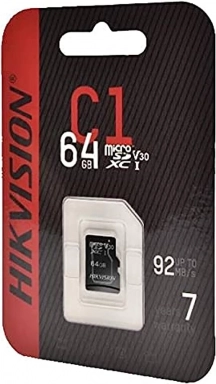Hikvision HIKSTORAGE MICROSD CARD HS-TF-C1/64G