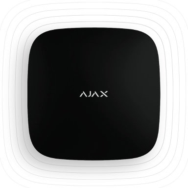 AJAX Ajax ReX 2 (black)  ретранслятор радиосигнала системы безопасности