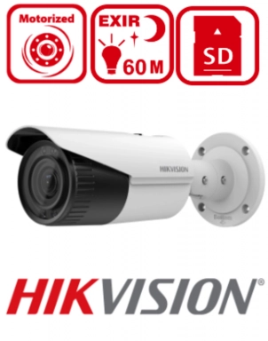 Hikvision IP Камера видеонаблюдения DS-2CD2621G0-IZS (BULLET 2MPX 2.8-12MM)