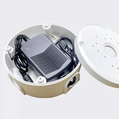 Cutie universala de distributie pentru camere de supraveghere D120x55mm, ABS