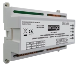 ML-1358 Модуль дымовой заслонки Maxlogic с интеллектуальной адресной системой, 1 выход, 230 В переменного тока.