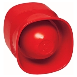 Schrack Seconet Schrack Seconet BX-SOL-R loop siren, red body, 89/99 dB