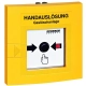 Schrack Seconet Schrack Seconet Manual callpoint MCP 535X-5 yellow RAL 1003 (trigger)
