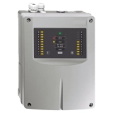 Schrack Seconet Smoke asp. unit ASD 535-4, 2 aspirating lines, w/o detectors, w/ smoke level indicator